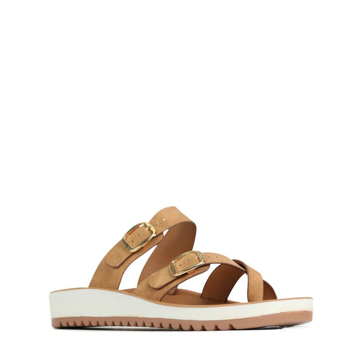 NINS STRAP SLIDE SANDALS
