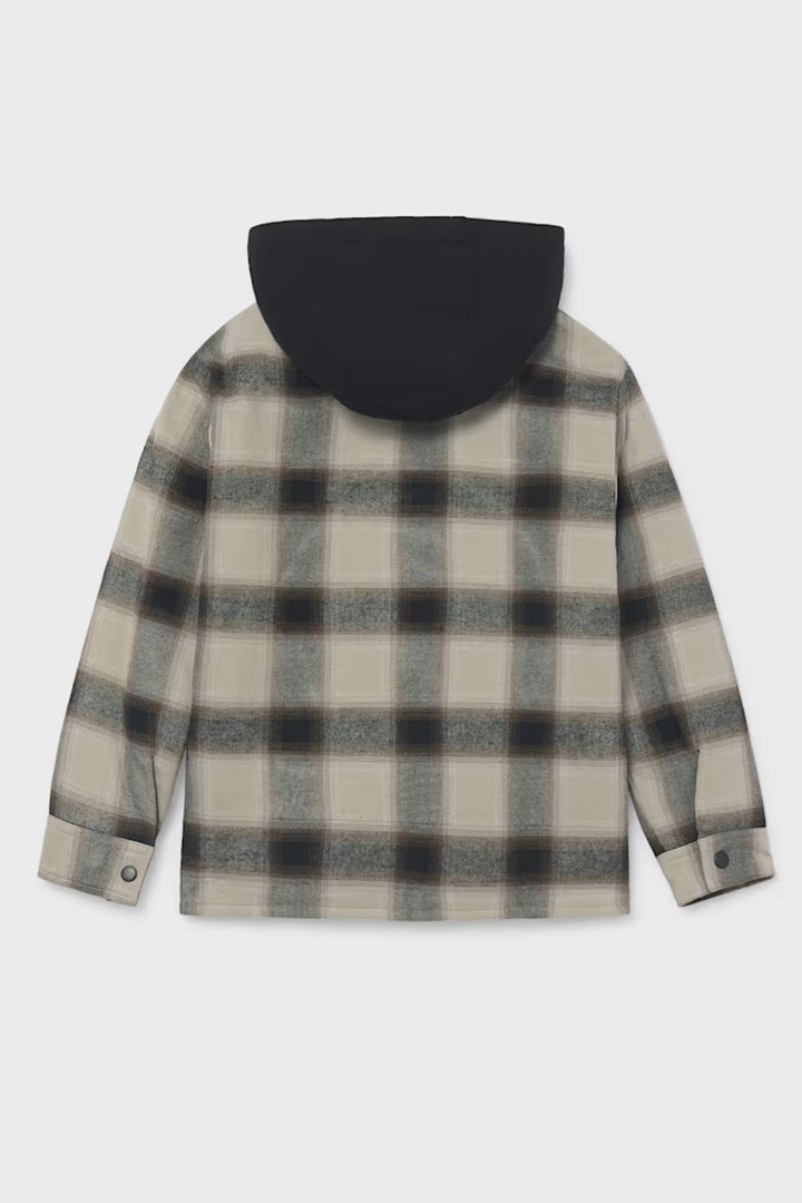 Mayoral Boy Quilted Hooded Overshirt