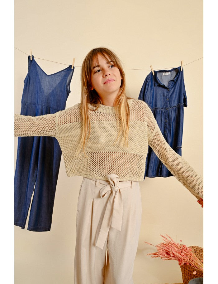 Fine knit sweater