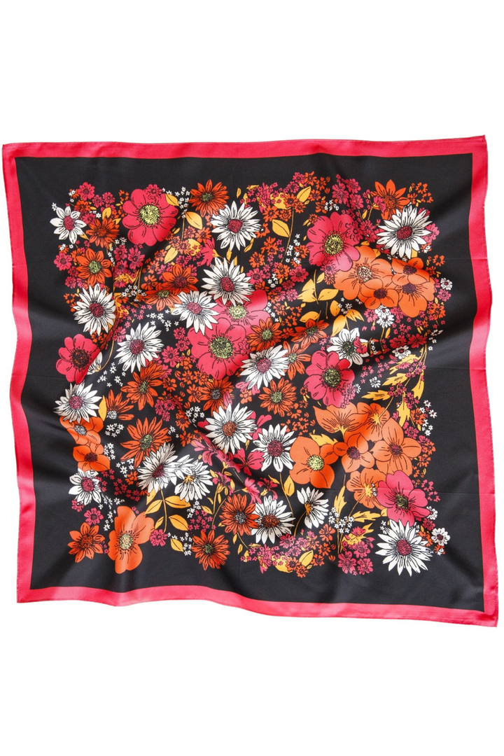 Palm Palm Amanda Silk Neck Scarf Palm Palm