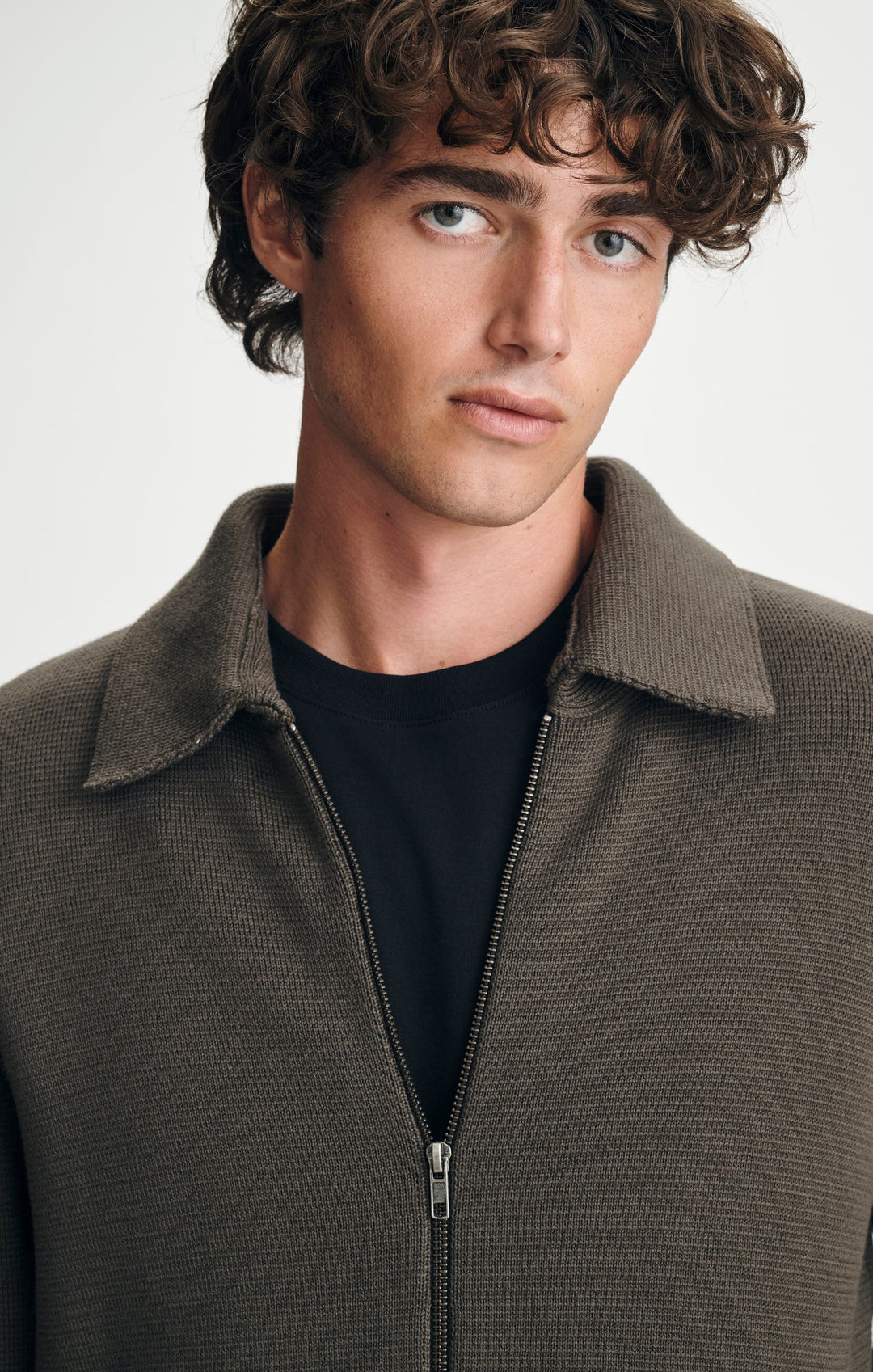 Mavi Zip Cardigan