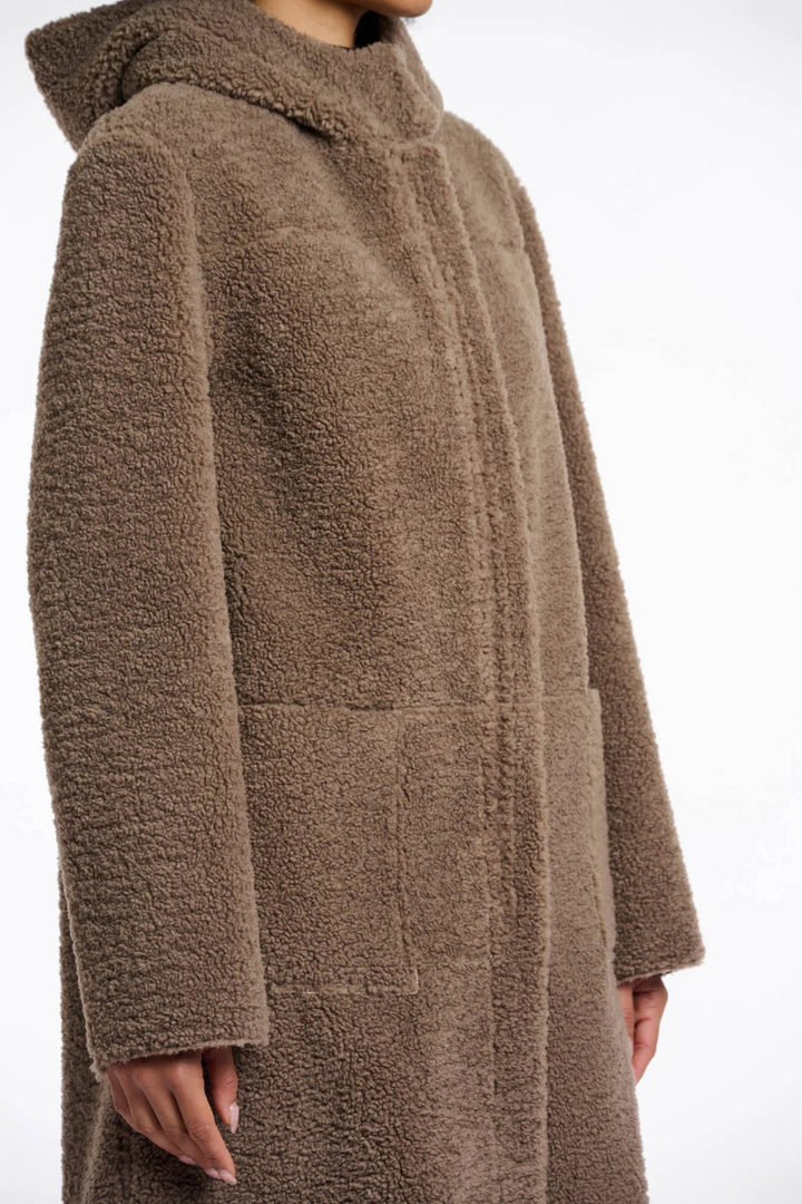 Alina reversible coat