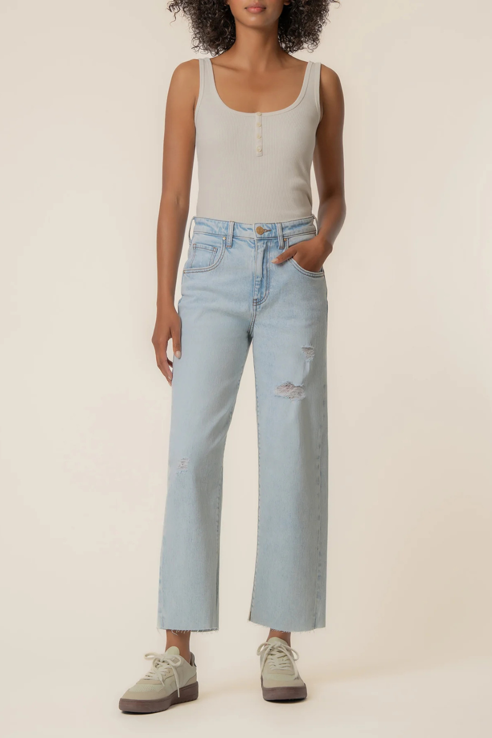 Kut From The Kloth Gwen High Rise Wide Leg in Care Wash KUT