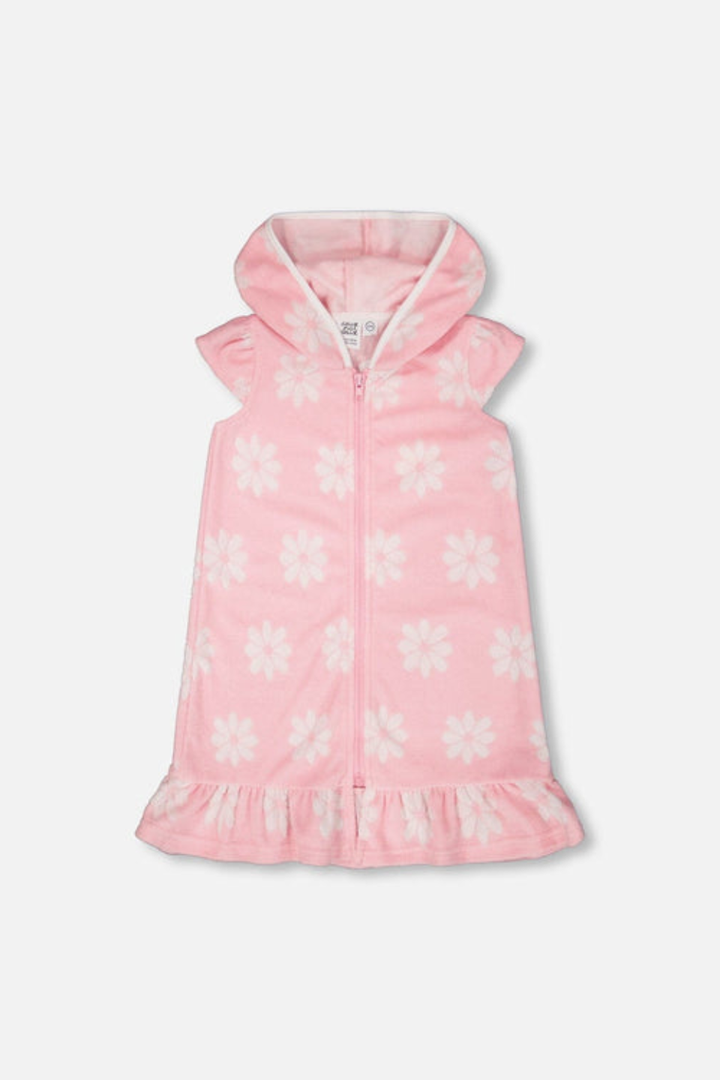 Terry Cloth Beach Hoodie Dress