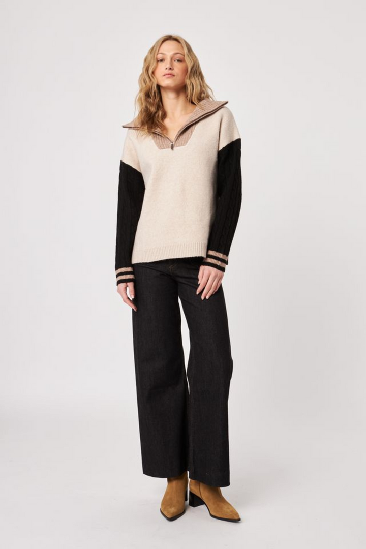 Gary Quarter-Zip Sweater