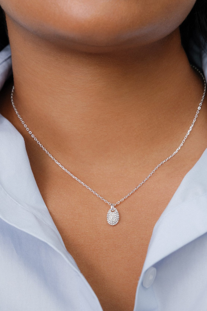 Hillberg &amp; Berk Sparkle Pebble Necklace