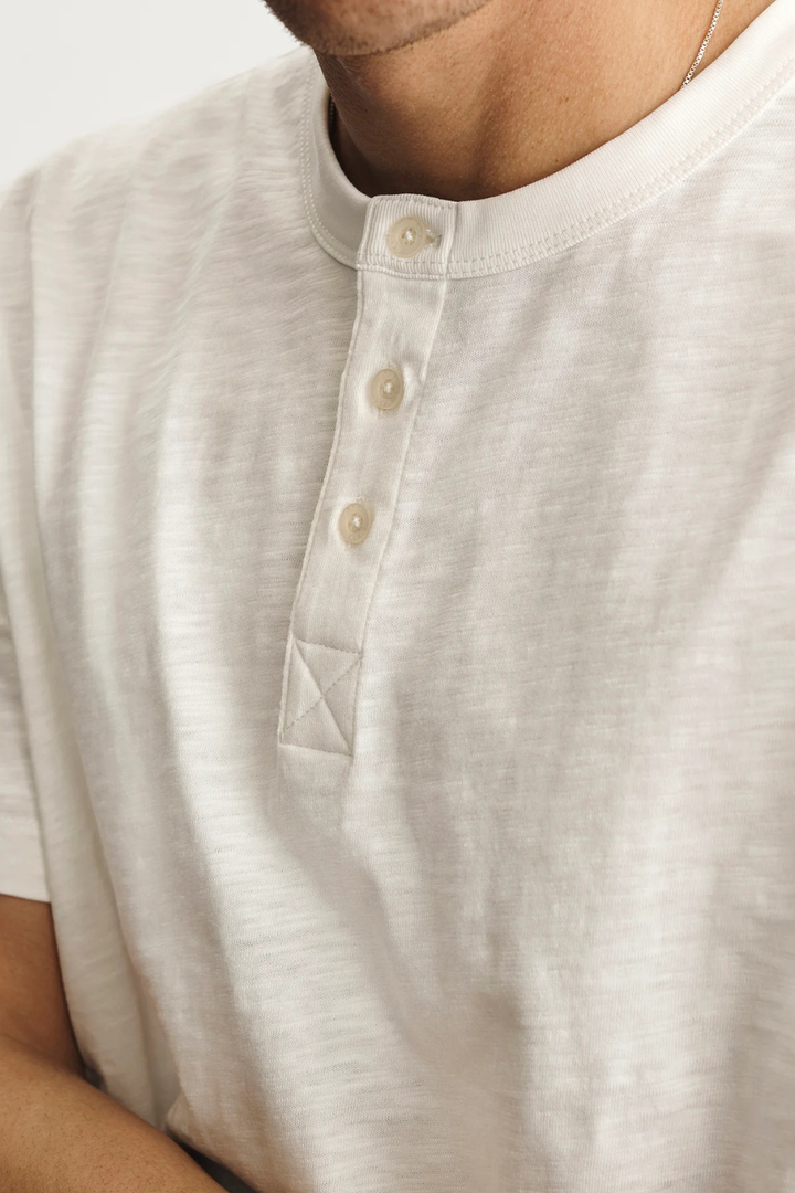 Mavi Slub Henley T-Shirt MAVI