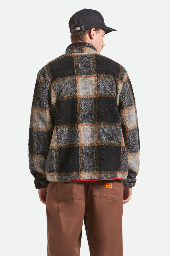 Buffalo Plaid Sherpa Full Zip