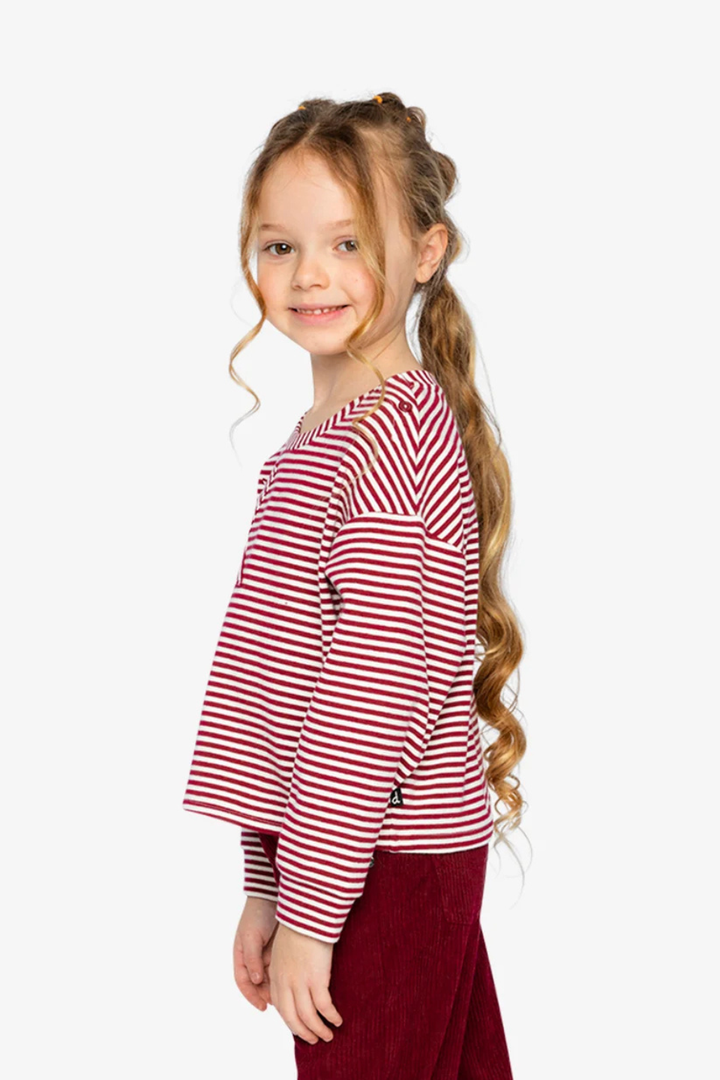 Deux Par Deux Soft Jersey Top