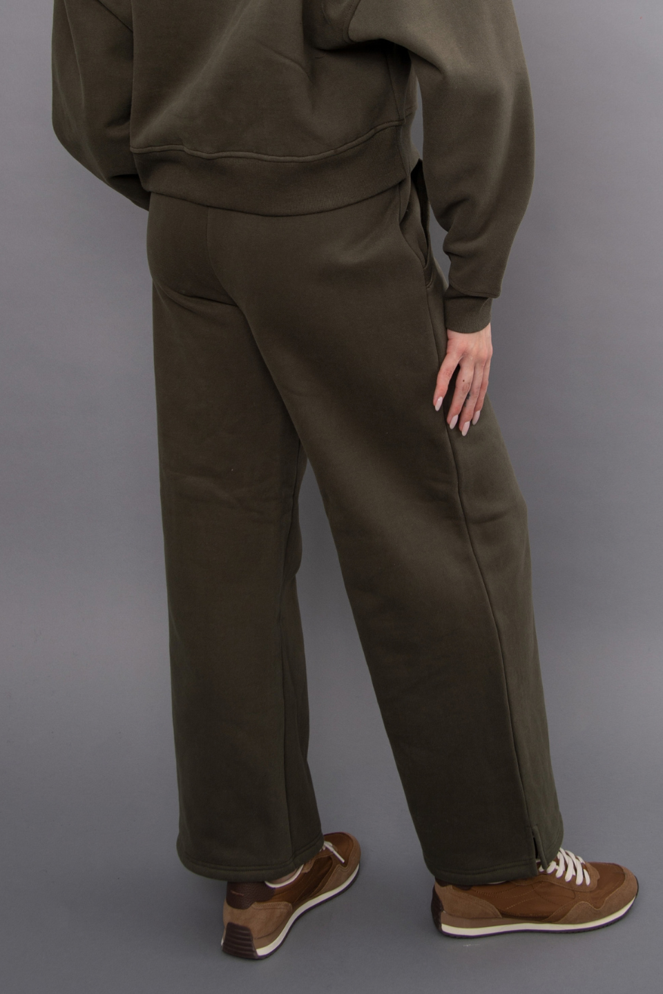 RD Style Pandora Fleece Drawstring Pull-On Pant with Side Slits