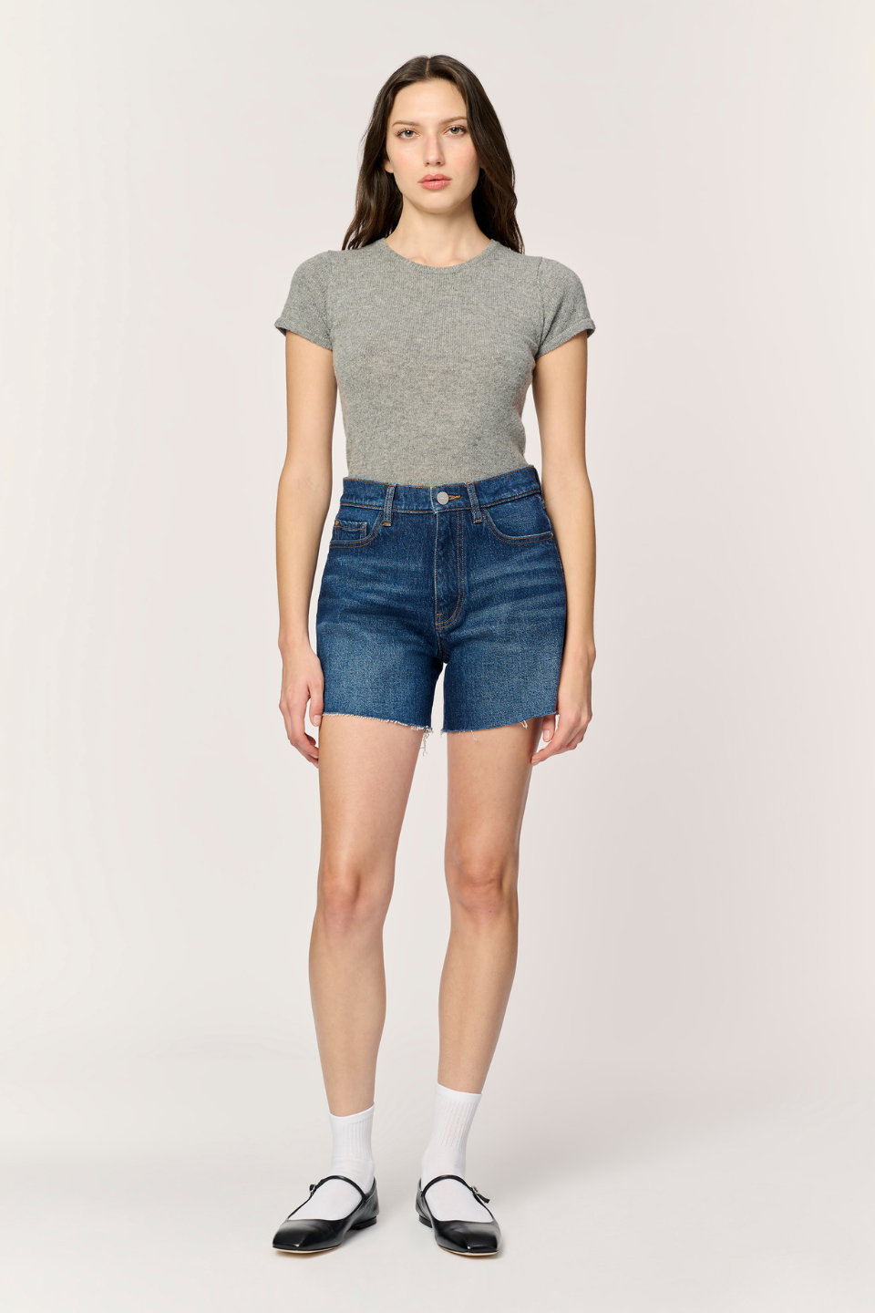 VVI relaxed jean short - Hot Peppers Clothing