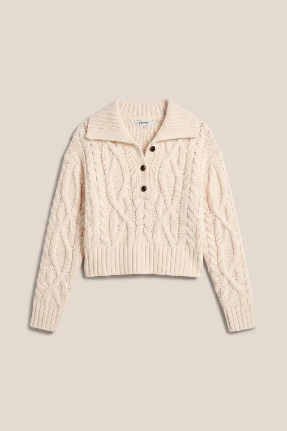 Z Supply Hartwell Cable Knit Sweater