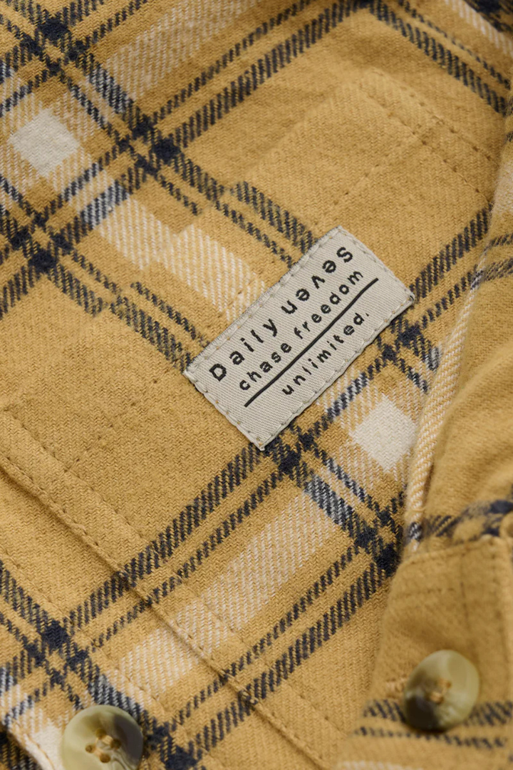Shirt Check Print | Light Chestnut