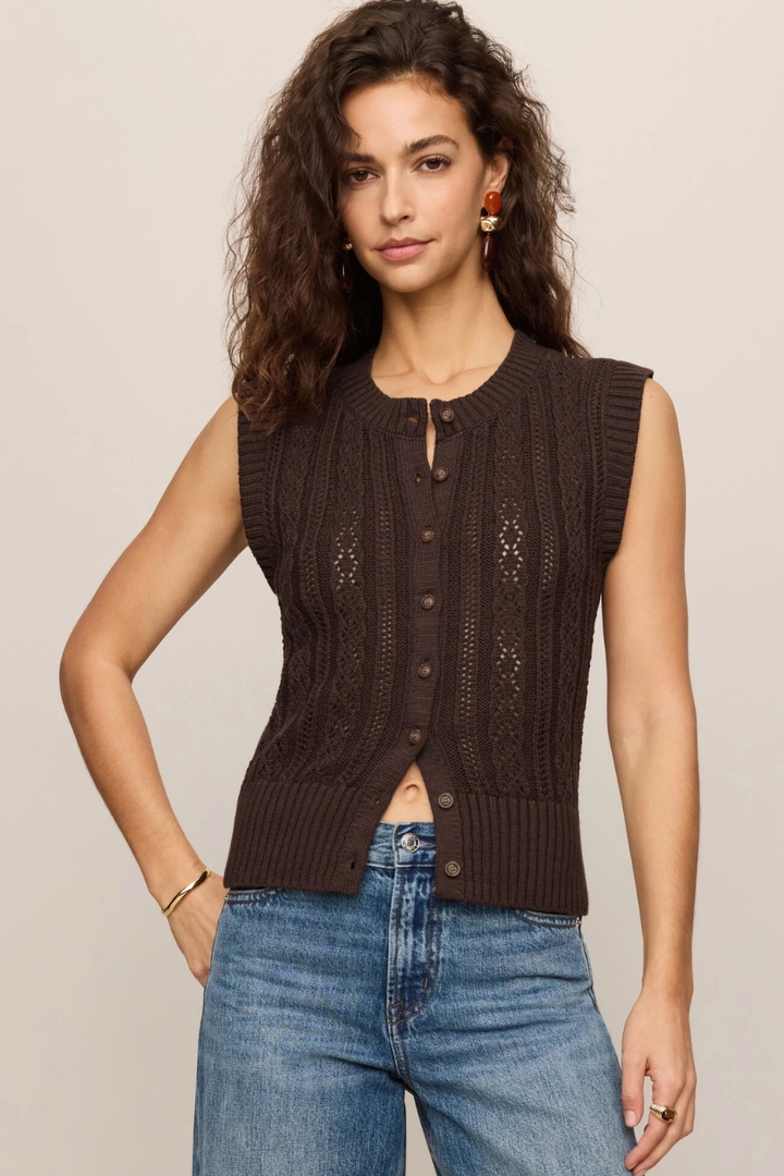Z Supply Cabot Crochet Vest