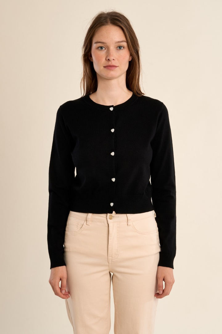 Buttoned cardigan - Hot Peppers Clothing