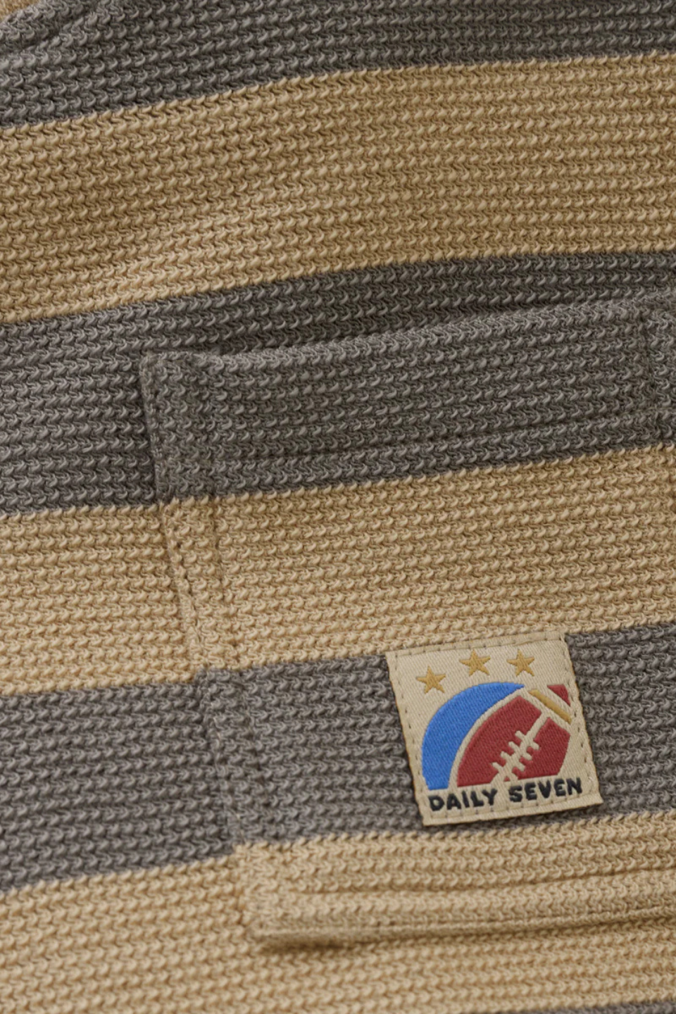 T-shirt Longsleeve Stripe | Latte Sand