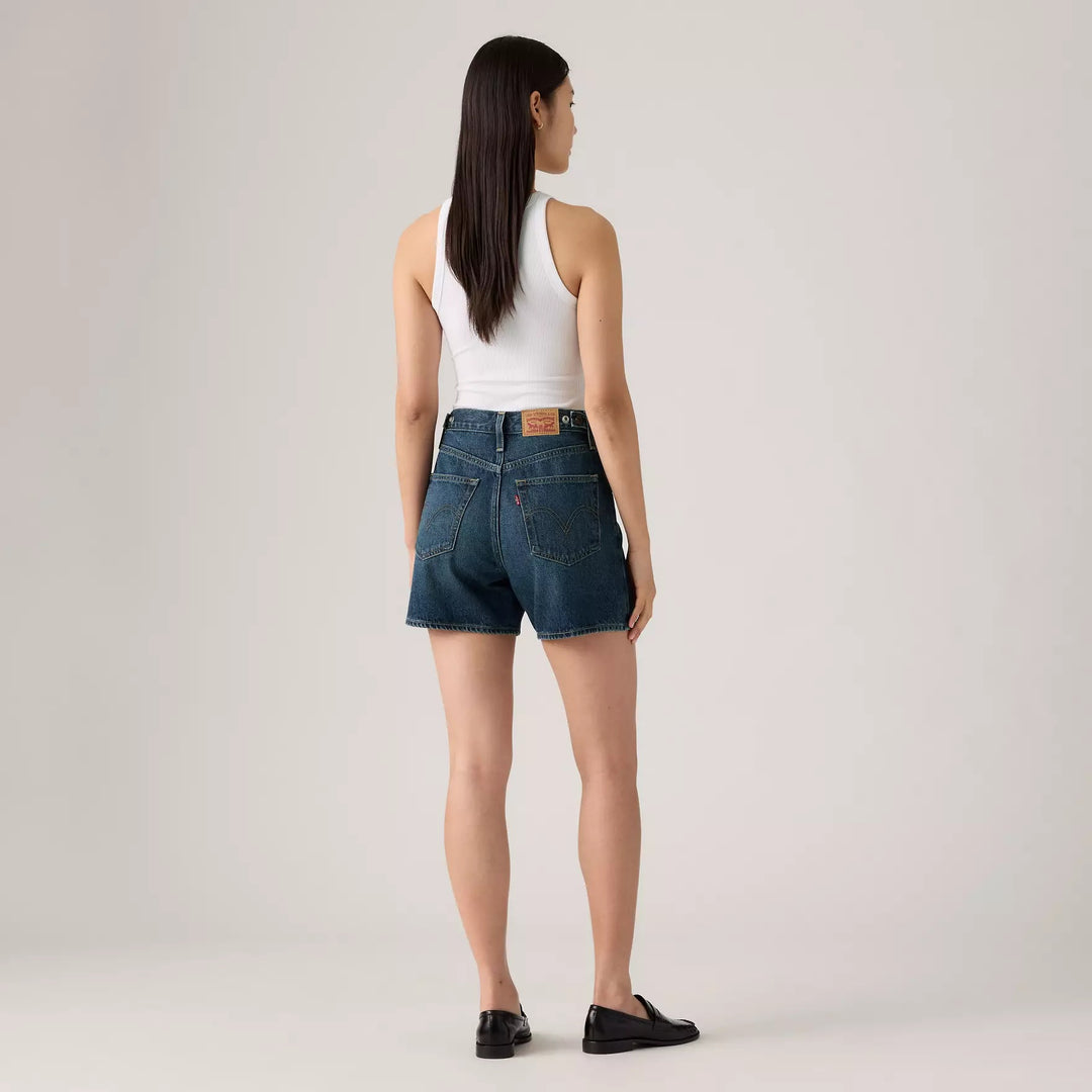 High Rise Cinch Mid-thigh Shorts