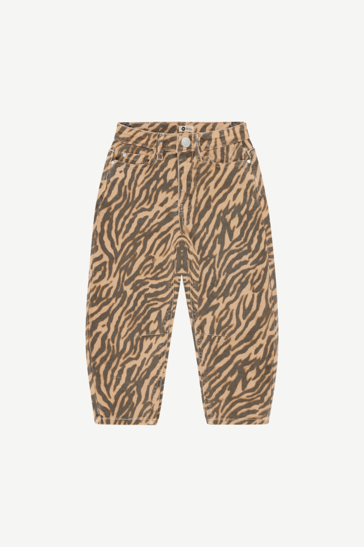 Daily Seven Jeans Barrel Fit Animal - Ginger Root