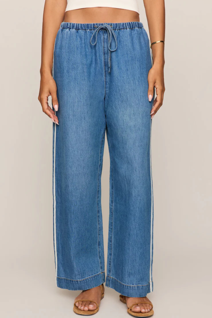 Z Supply The Sidelines Denim Track Pant