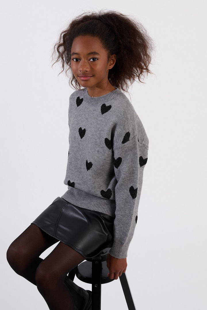 Knit Heart Sweater