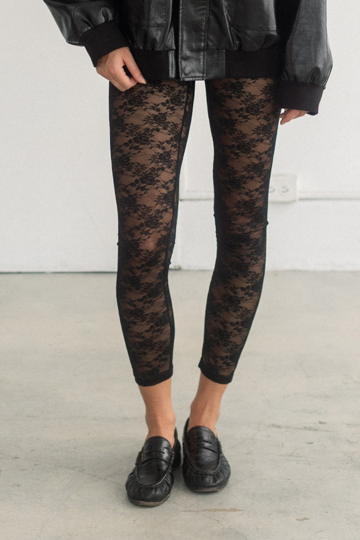 Brunette The Label Linda Lace Legging