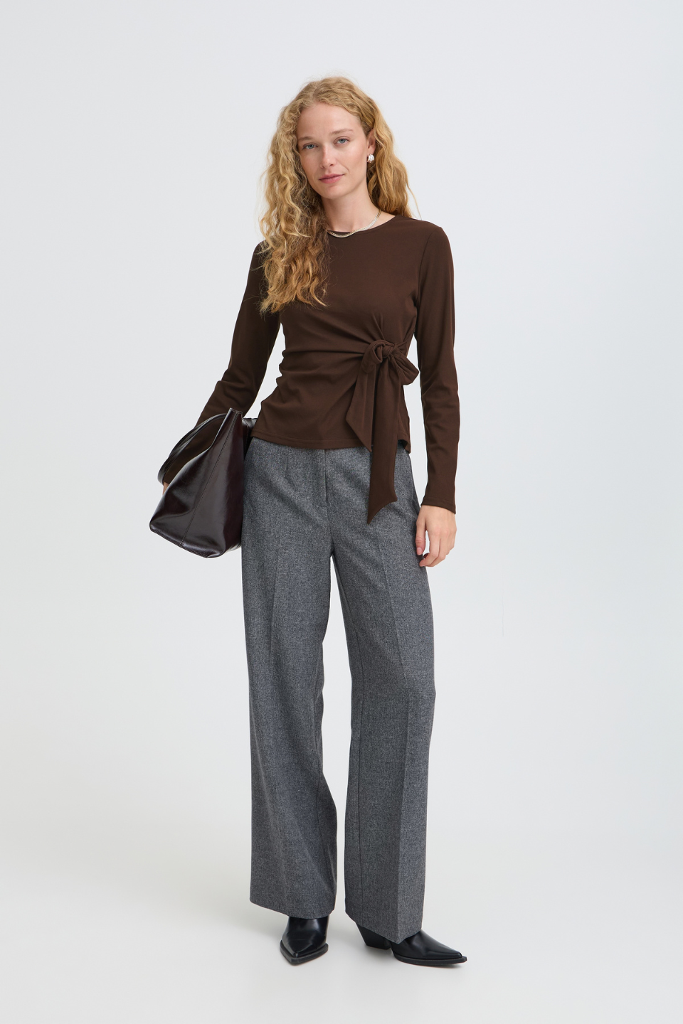 b.young Rimonica Side-Tie Top