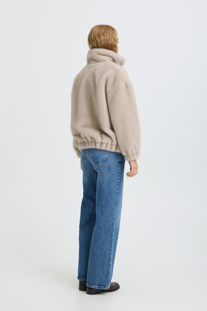 b.young Cornilla Teddy Jacket
