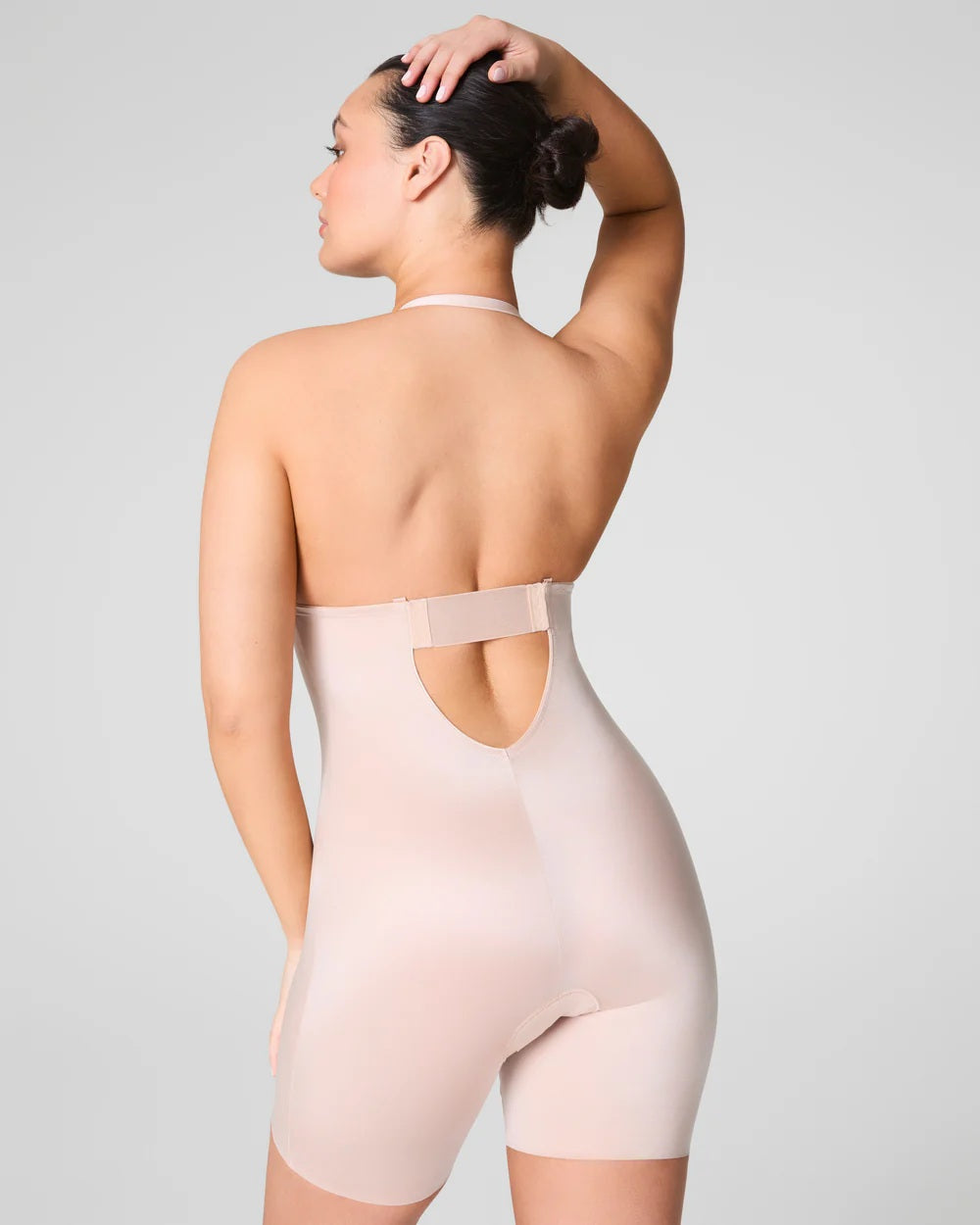 Plunge Low-Back Mid-Thigh Bodysuit