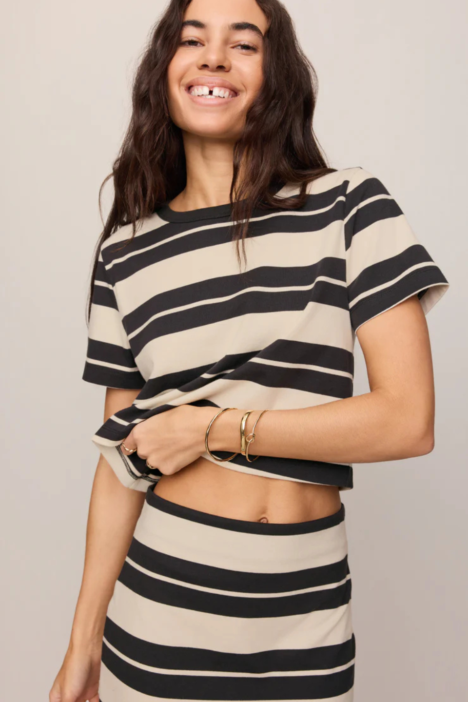 Z Supply Stellan Striped Jersey Tee