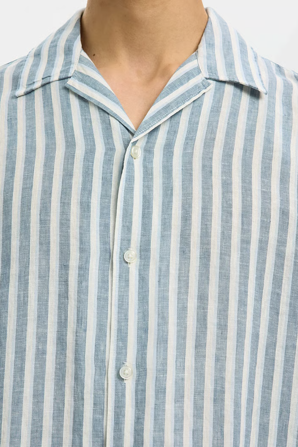 Selected Homme 100% LINEN SHORT SLEEVED SHIRT SELECTED
