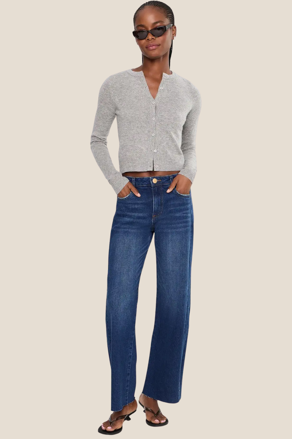 KUT From The Kloth Meg High Rise Wide Leg in Curator