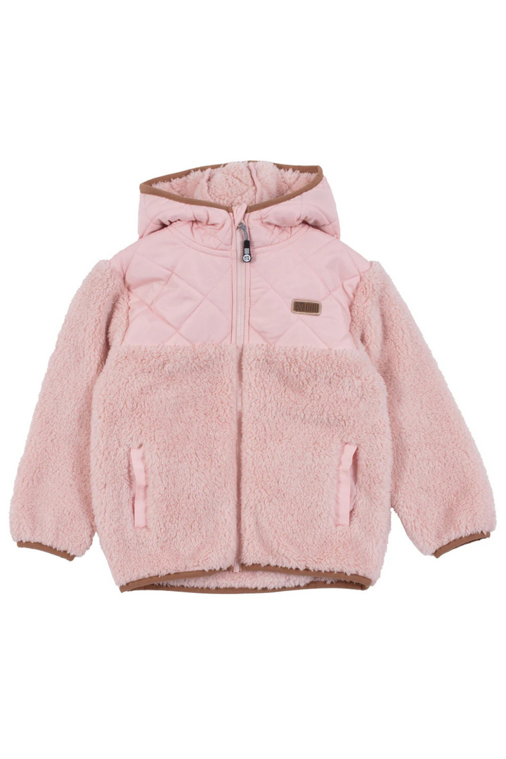 Pink Hooded Jacket