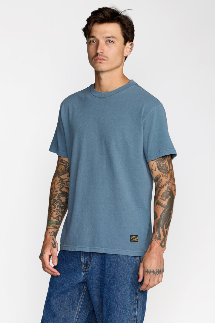 Midweight Label Short Sleeve Tee - Hot Peppers Clothing