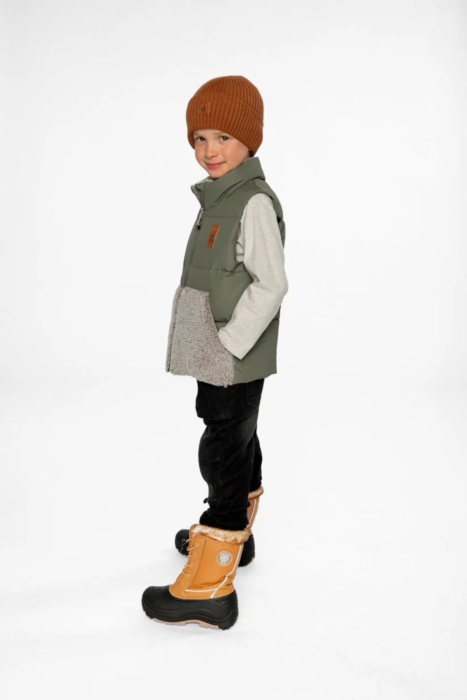 Deux Par Deux Sleeveless Mid-Season Vest