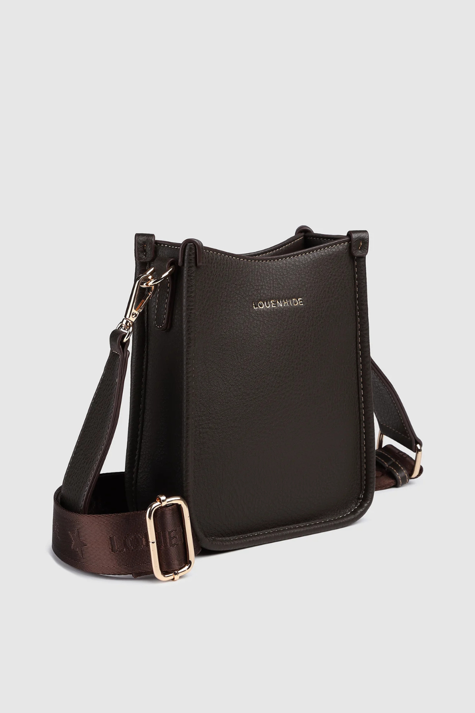 Parker Crossbody Bag in Chocolate