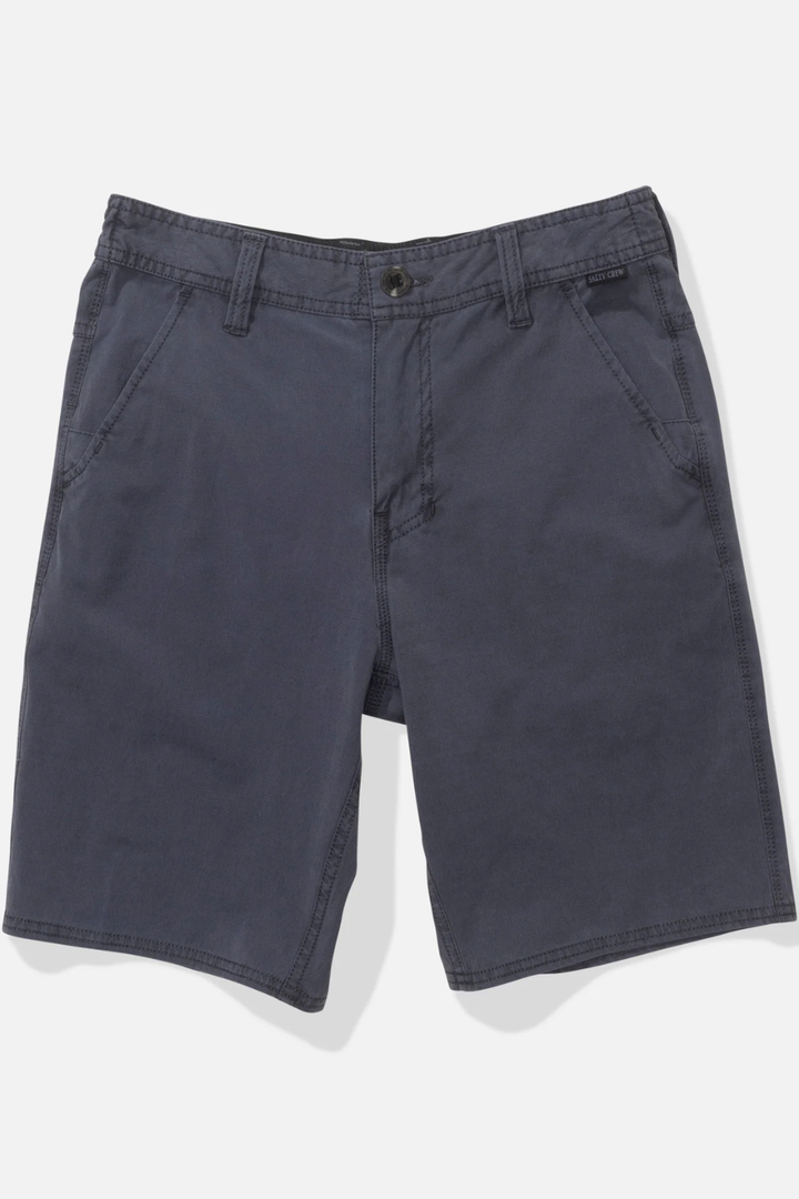 Transom 17" Boys Overdye Short - Hot Peppers Clothing