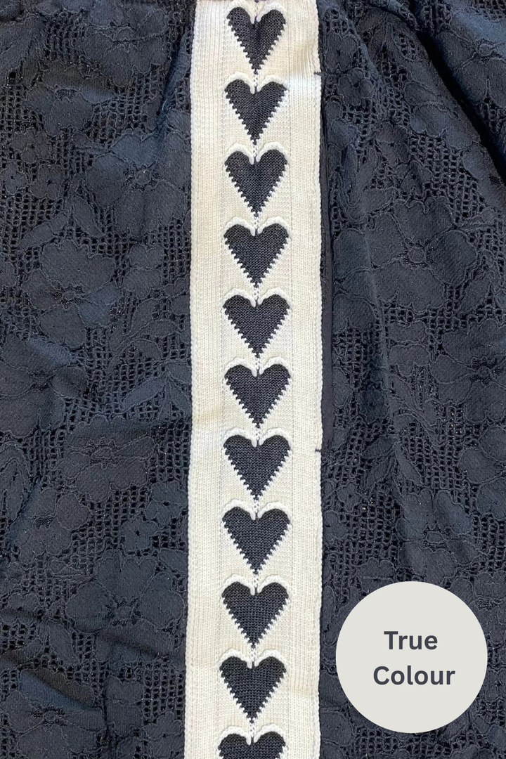 SABBI RAVING HEART LACE PANTS SABBI