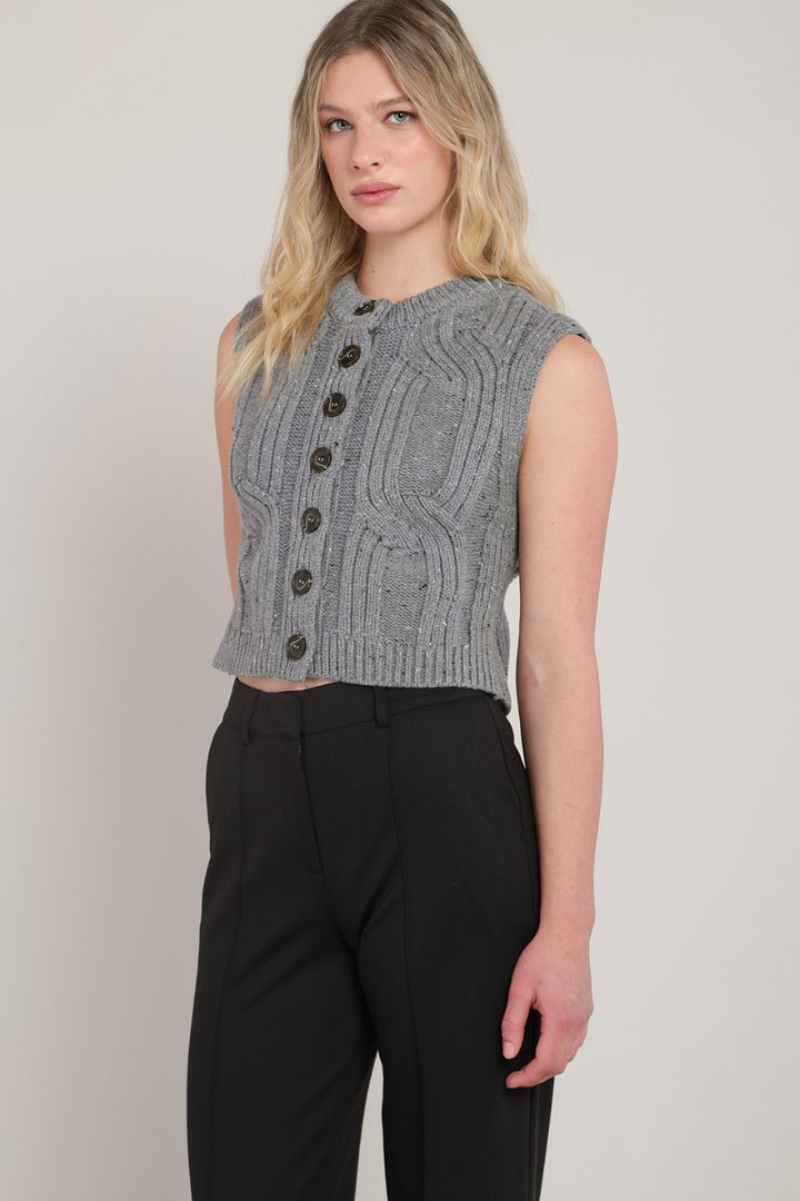 Room 34 Kennedy Cable Sweater Vest