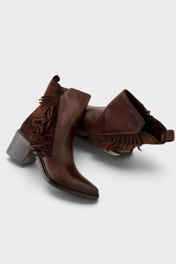 MJUS Chocolate Brown Leather Boot