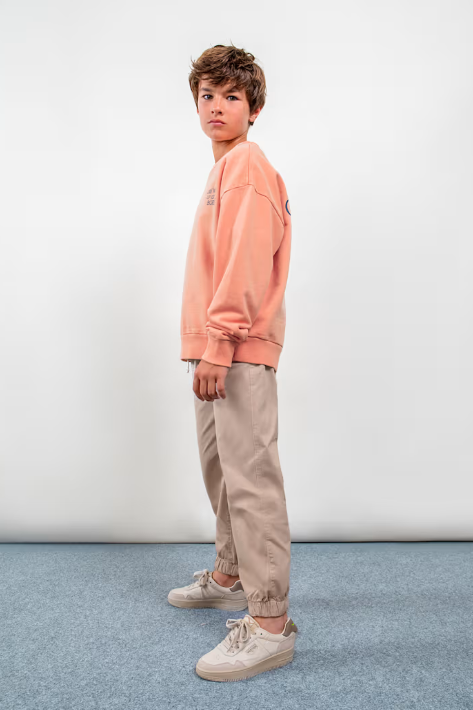 Boy Twill Joggers Boston Kids BOSTON BRAND