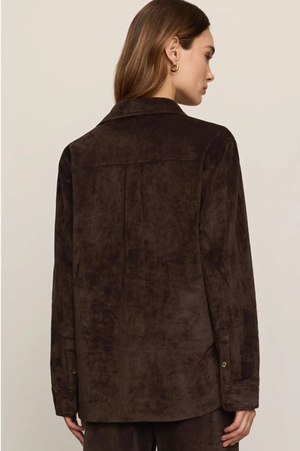 Z Supply Maren Suede Shirt
