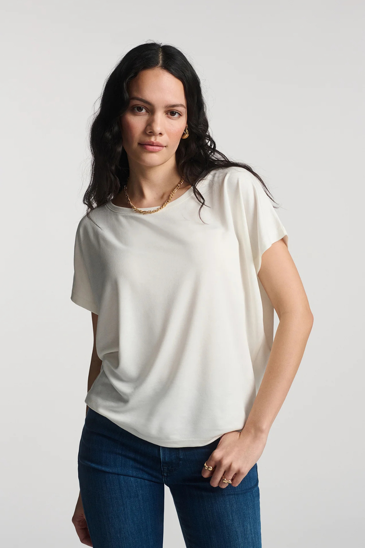 Luxe Touch TENCEL™ Boat Neck T-Shirt - Hot Peppers Clothing