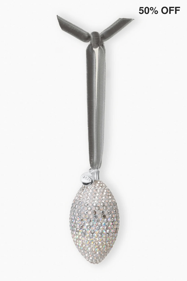 Holiday Lights Ornament in Glitter