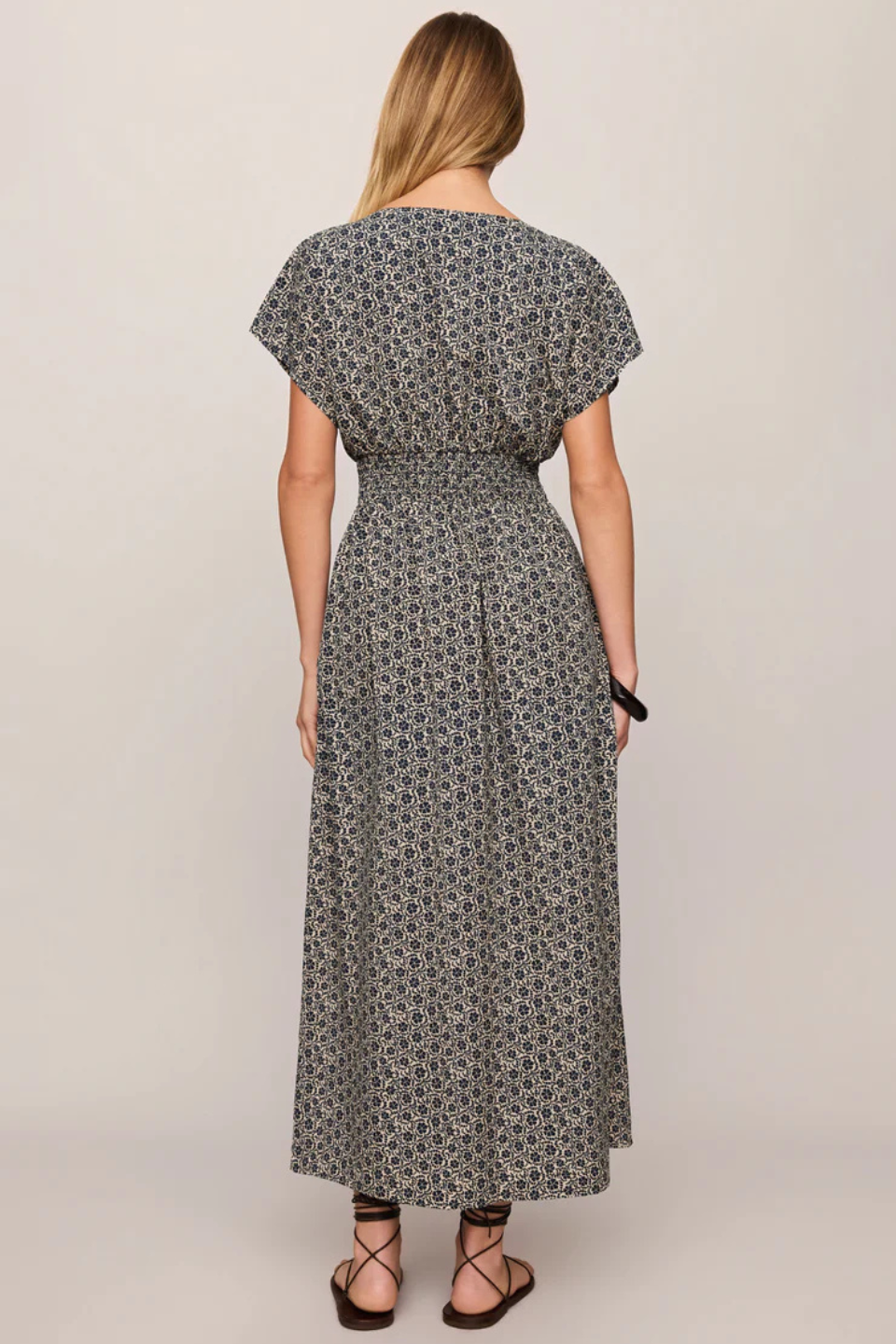 Z Supply Sanna Iris Floral Maxi Dress