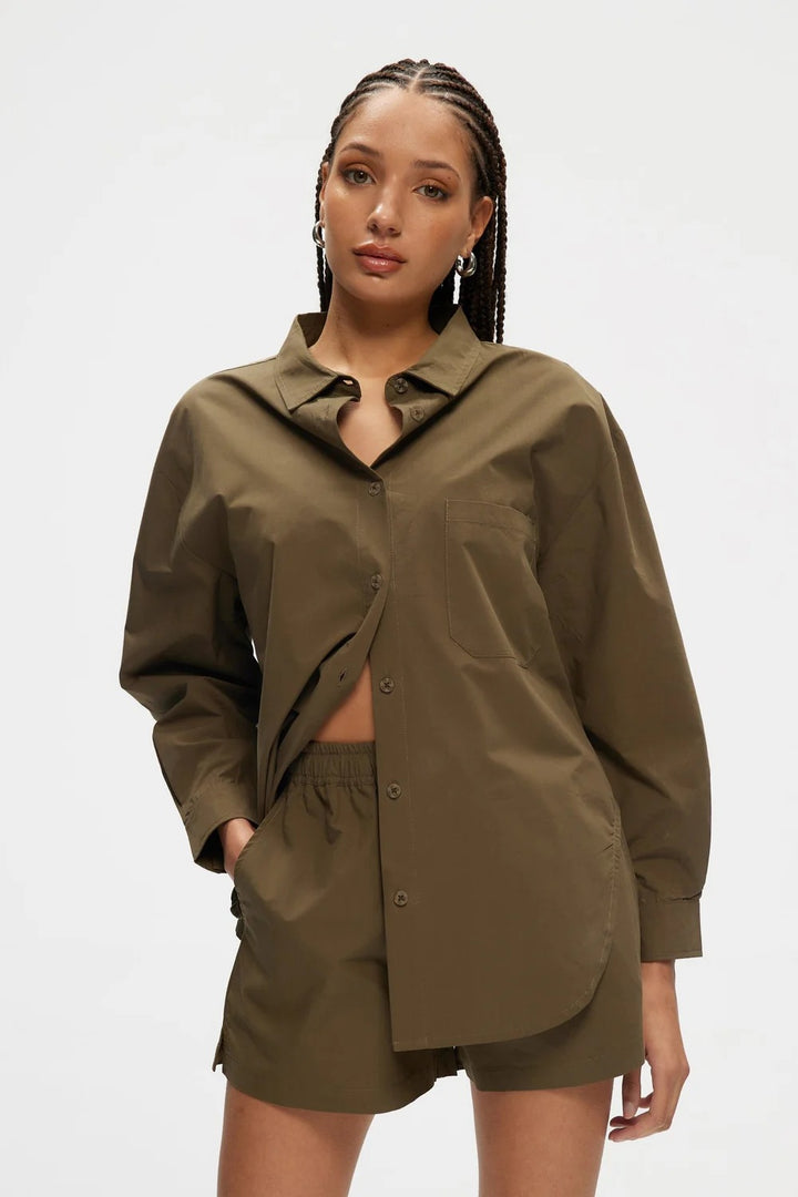 Poplin Oversized Shirt