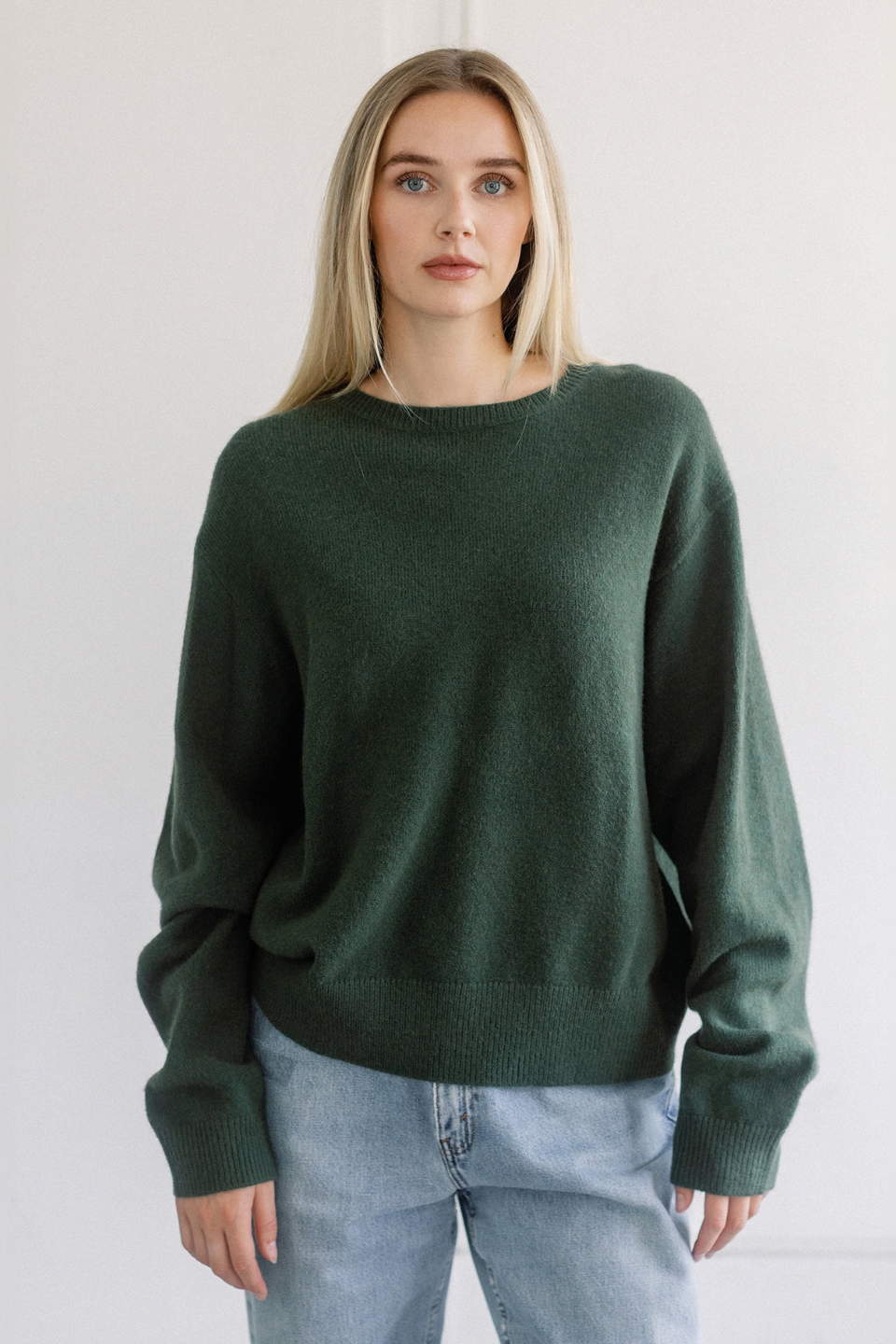 Brunette The Label Classic Crew Neck Sweater