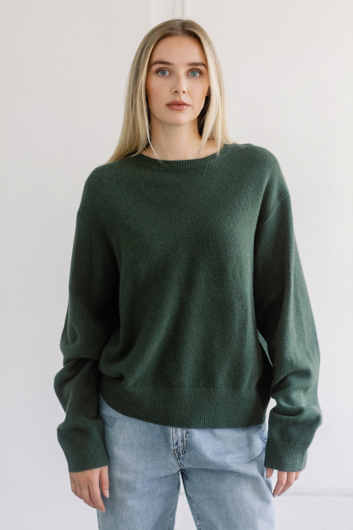 Brunette The Label Classic Crew Neck Sweater