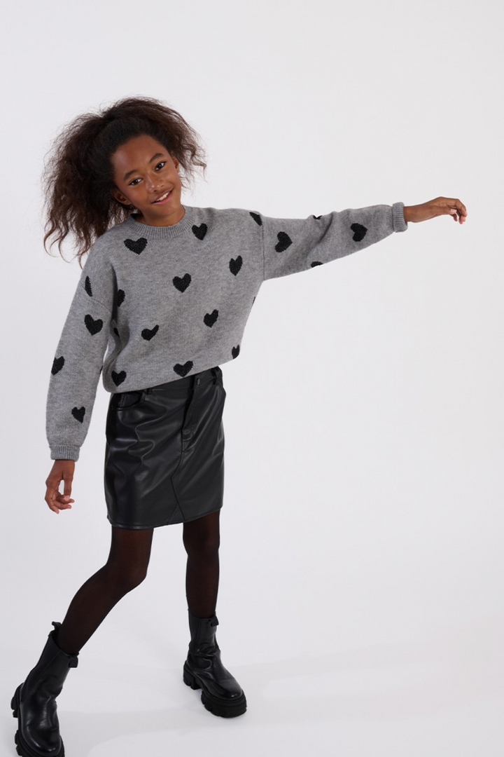 Knit Heart Sweater
