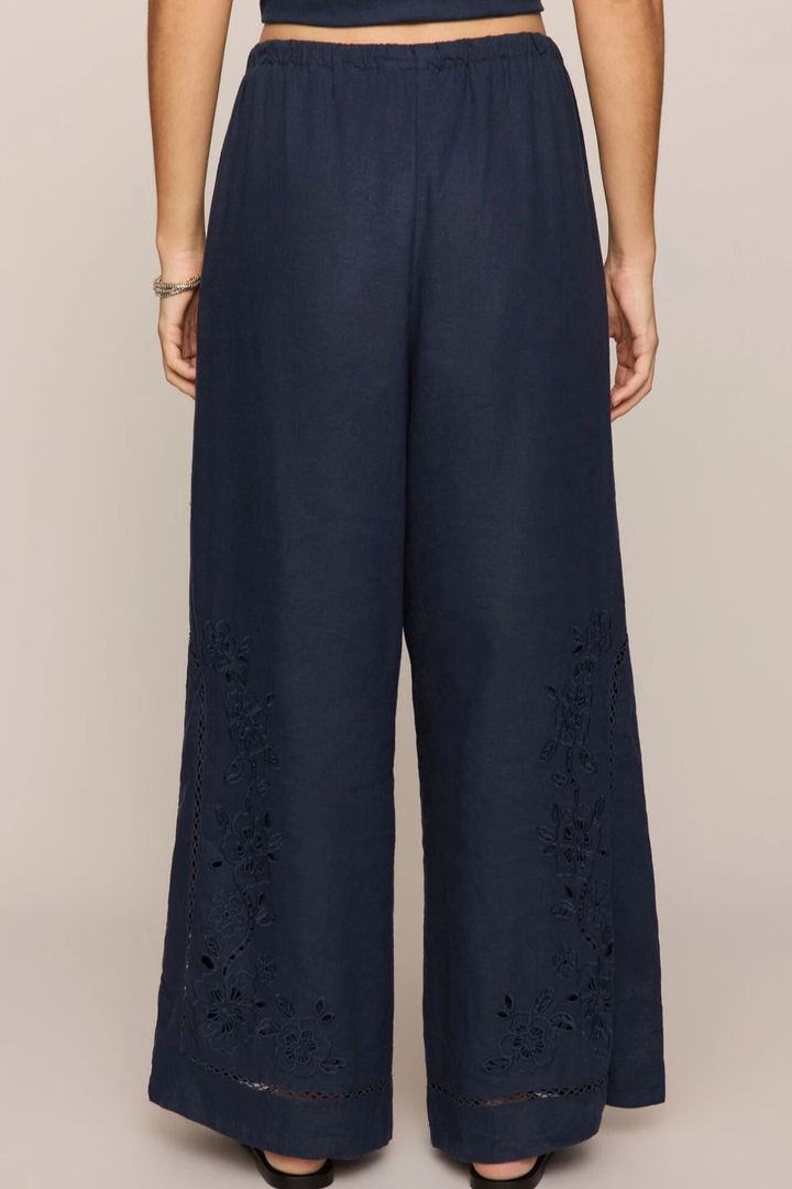 Z Supply Sid Embroidered Woven Pant