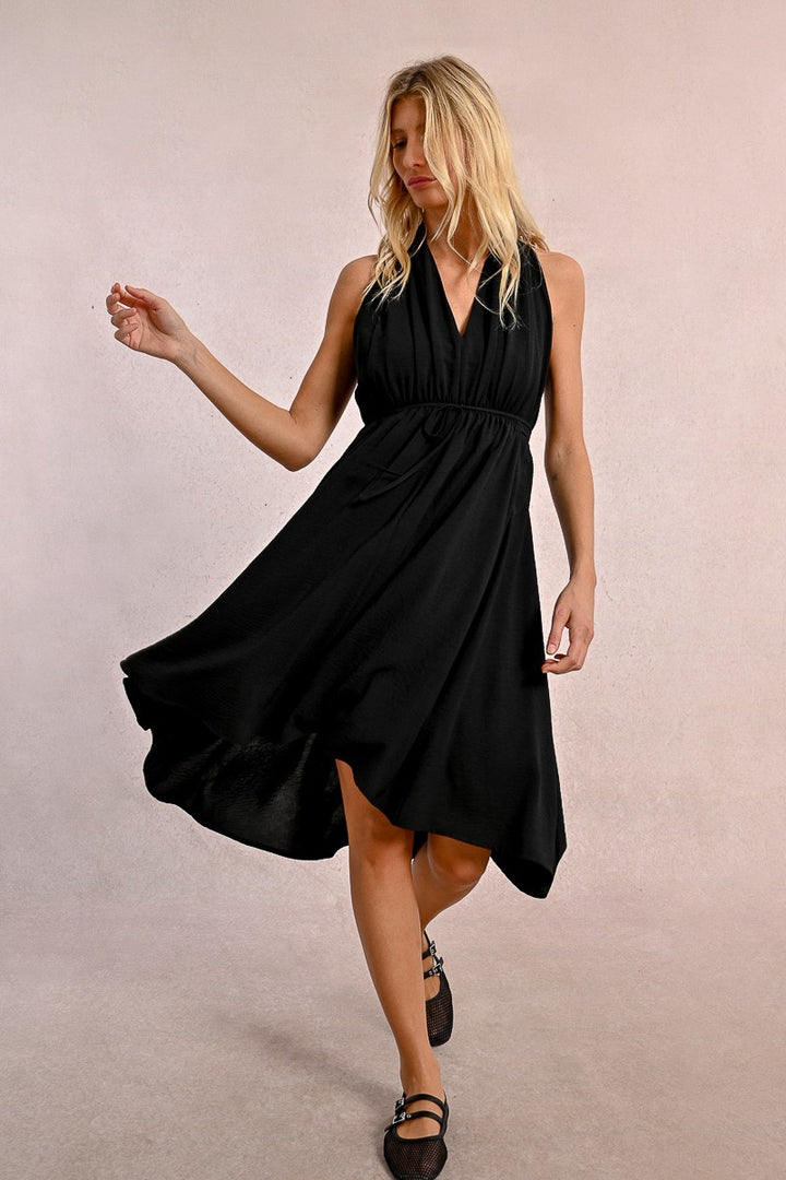Short Pleated Dress